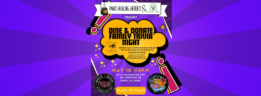 Dine & Donate w/ Family Trivia Night at Ott’s