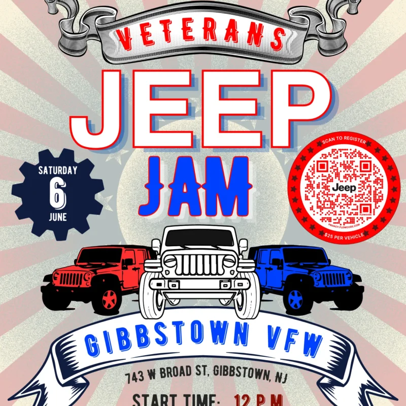 Veterans JEEP Jam Registration